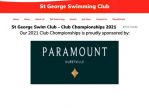 Paramount Hurstville sponsors St George Swim Club – Club Championships 2021